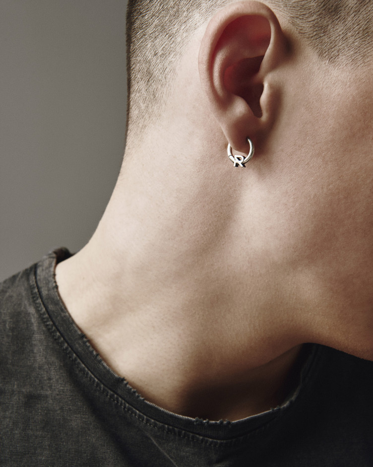 Einzelohrstecker REYTEL in Sterlingsilber 2