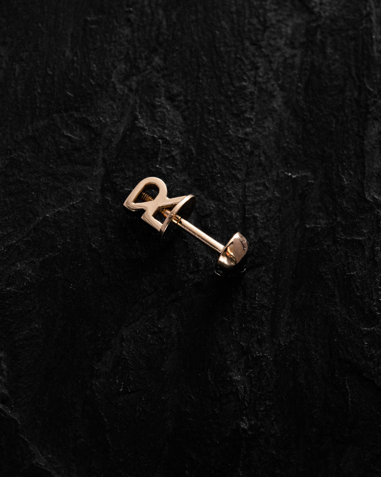 Einelohrstecker SCHEDEL aus Gelbgold 3