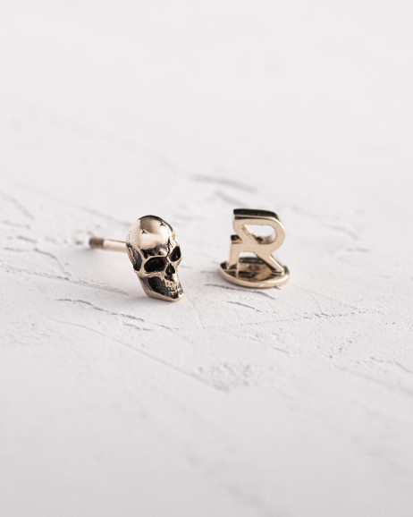 Einelohrstecker SCHEDEL aus Gelbgold 4