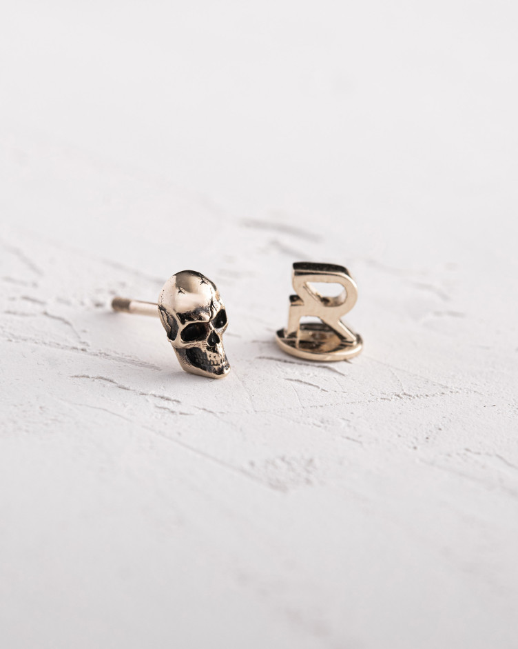 Einelohrstecker SCHEDEL aus Gelbgold 4