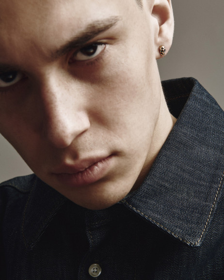 Einelohrstecker SCHEDEL aus Gelbgold 2