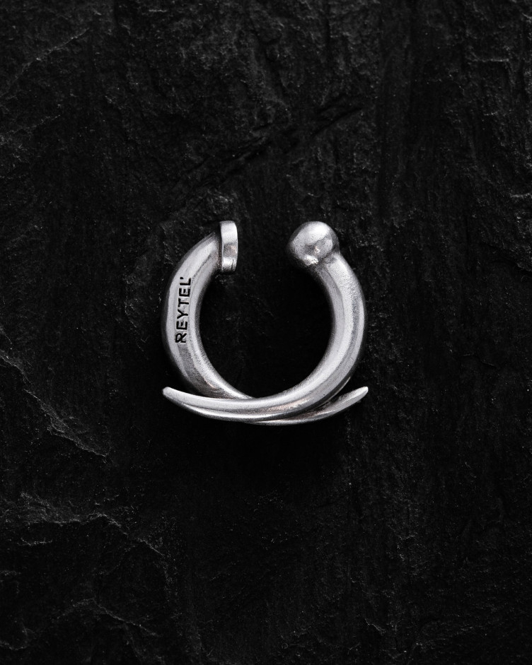 Ohrklemme SIEGER aus 925er Sterlingsilber 5