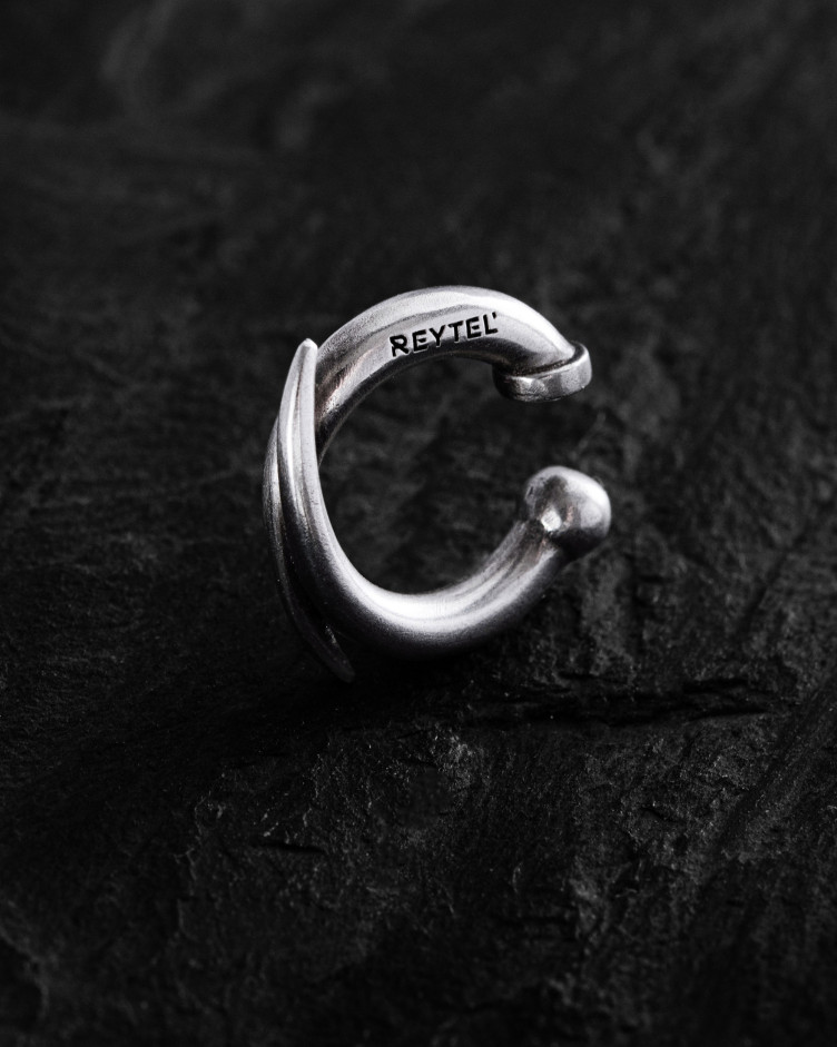 Ohrklemme SIEGER aus 925er Sterlingsilber 3