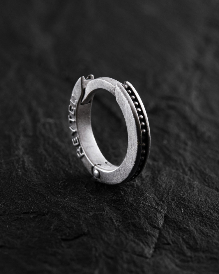 Einzelohrstecker MINIMAL in Sterlingsilber