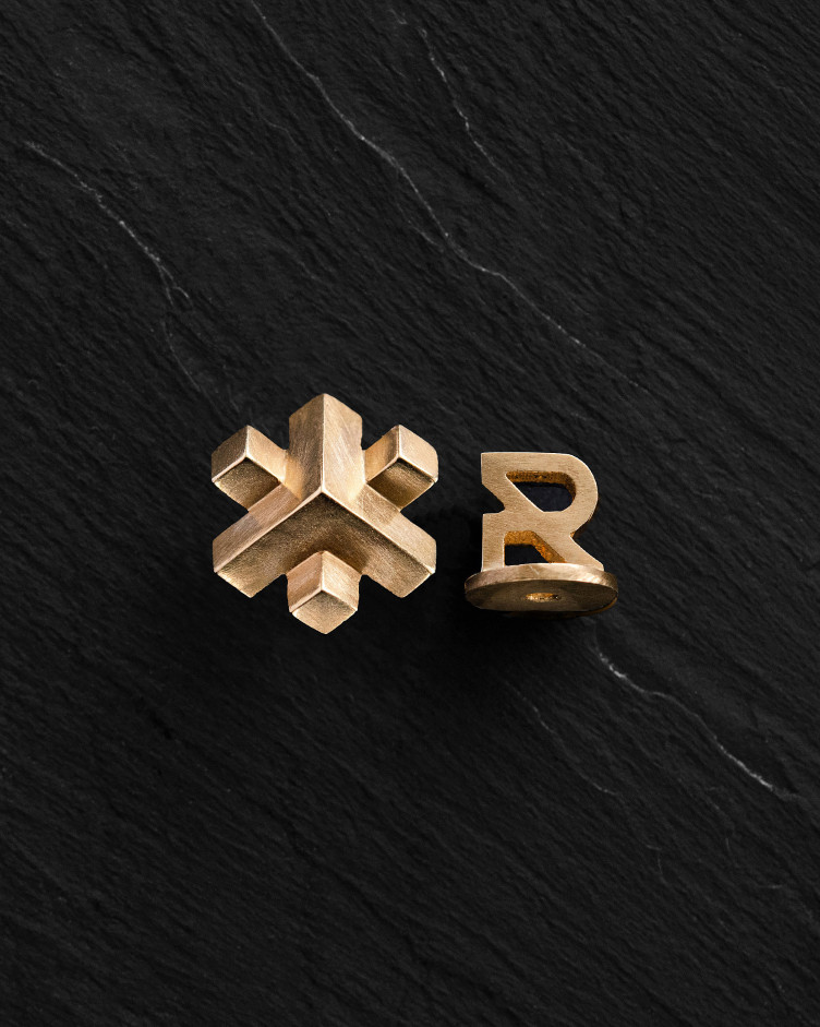 Einelohrstecker REDEL (Gelbgold)