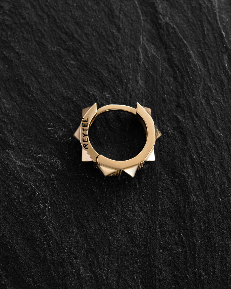 Einzelohrstecker FARE (Gelbgold) 4