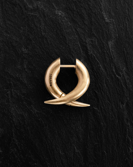 Einzelohrstecker FARLIG (Gelbgold) 5