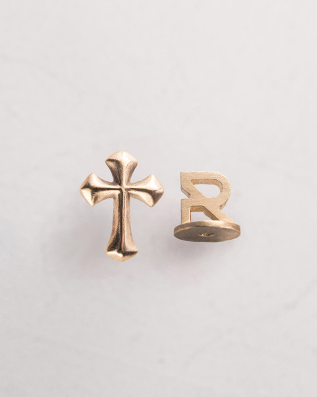 Einelohrstecker CROCETTA (585er Gelbgold) 4