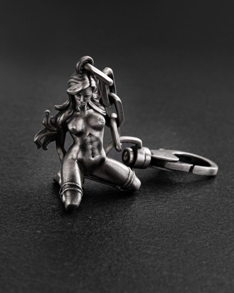 Schlüsselanhänger NAKED in Sterlingsilber 2