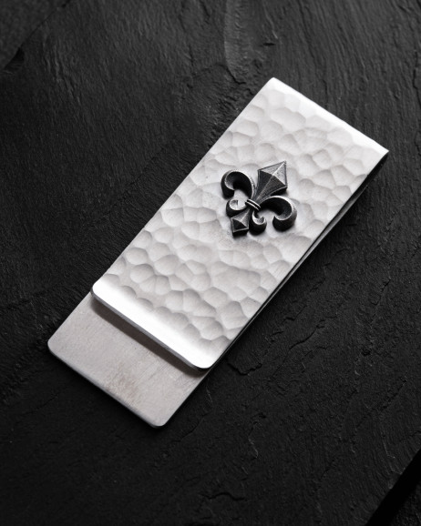 Geldklammer FLEUR DE LIS in Sterlingsilber