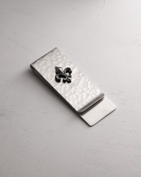 Geldklammer FLEUR DE LIS in Sterlingsilber 5