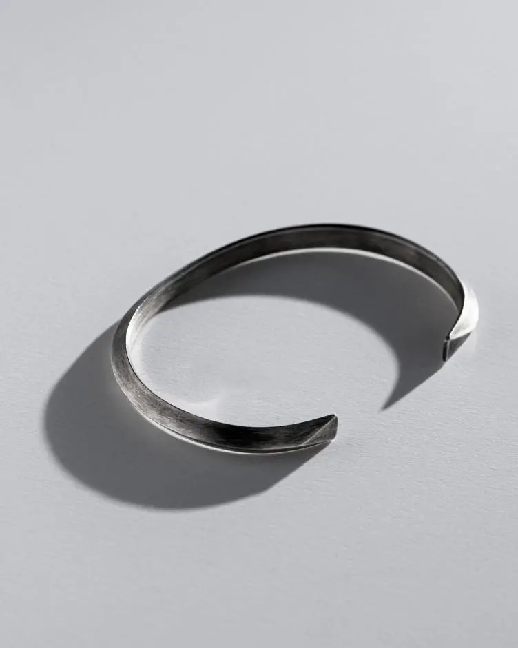 Armreif HINGABE in Sterlingsilber 7
