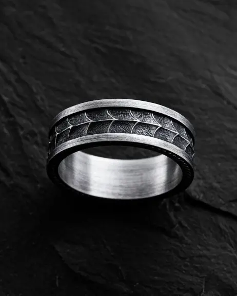 Ring DRACHENKRAFT in Sterlingsilber